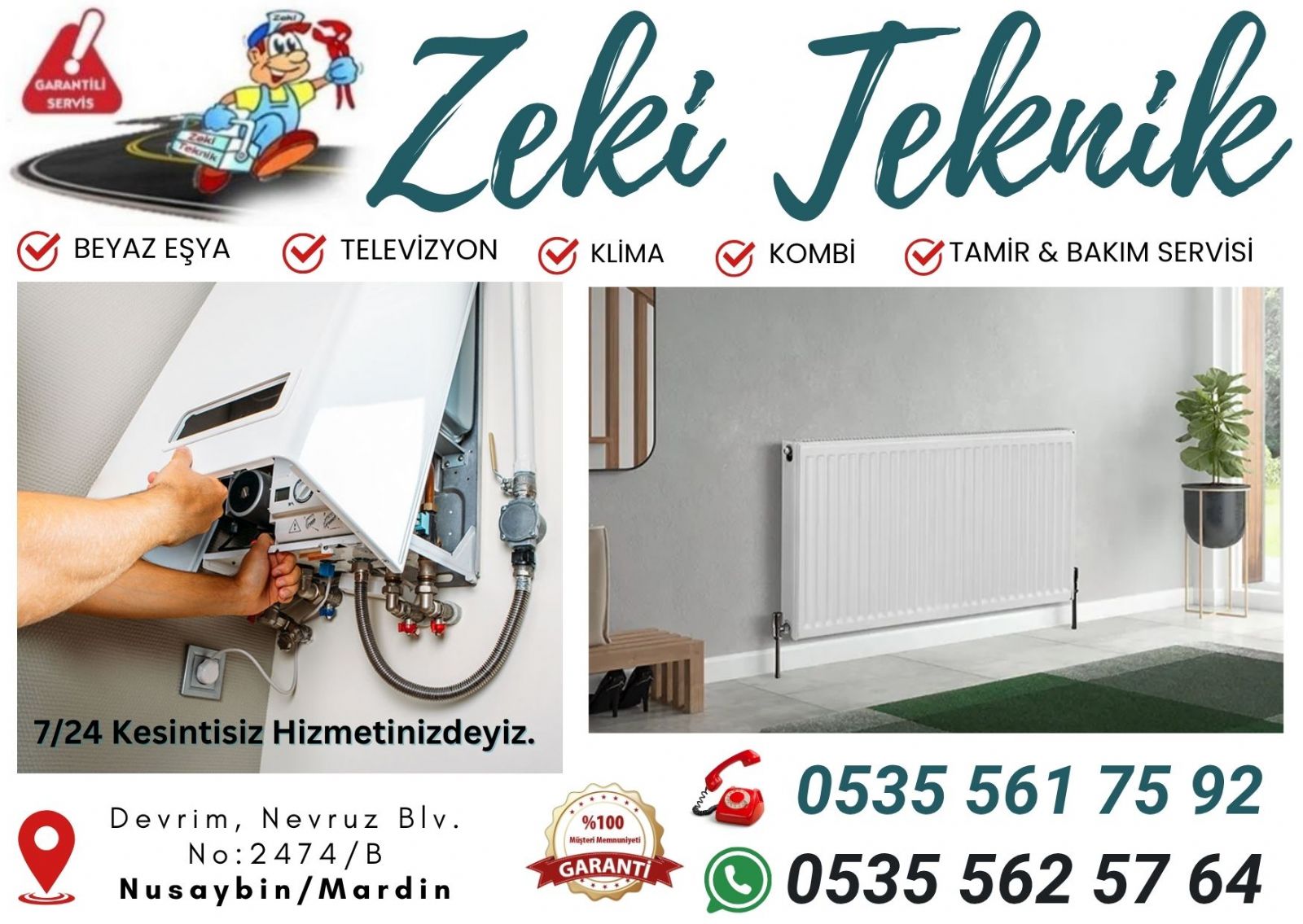 Kızıltepe Kombi Bakımı Petek Temizleme